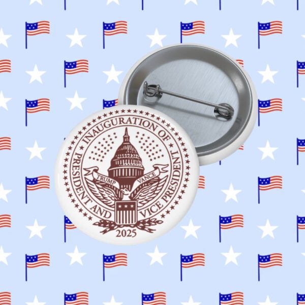 2024 Donald Trump Inauguration MAGA Seal Buttons