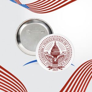 2025 Trump Inaugural Seal Button