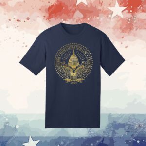 2025 Trump Inaugural Seal Navy Shirt