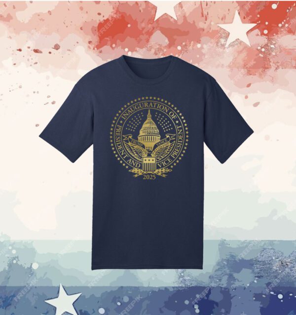 2025 Trump Inaugural Seal Navy Shirt