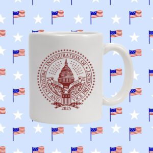 2025 Trump Inaugural Seal White Mug