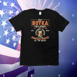 Boyka The Most Complete Fighter Fight School Tournament Champion est 2010 T-Shirt