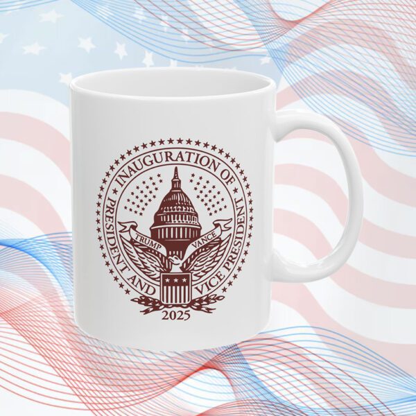 Official 2025 Trump Inauguration MAGA Seal Mug