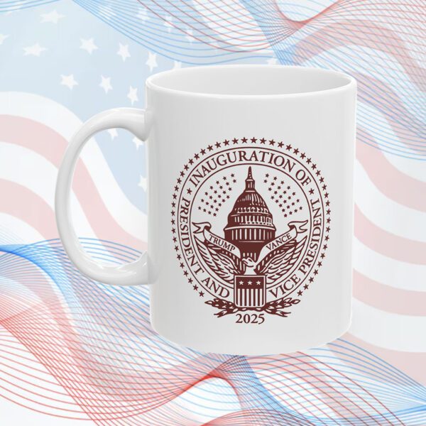 Official 2025 Trump Inauguration MAGA Seal Mug