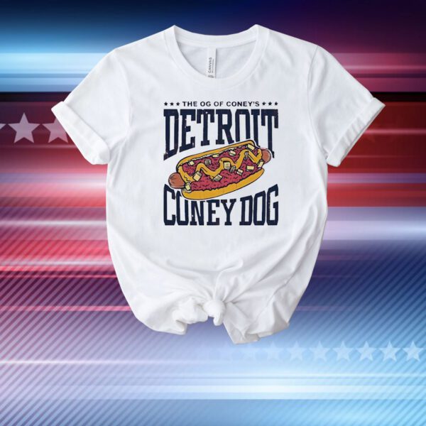 The OG of Coneys Detroit Coney Dog T-Shirt