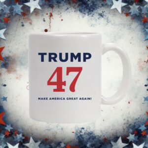 Trump 47 MAGA White Mug