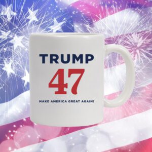 Trump 47 MAGA White Mug