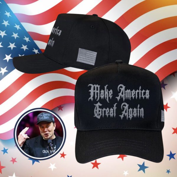 Trump Inauguration Dark Gothic MAGA Hat