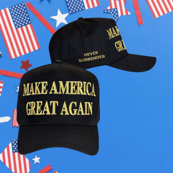 Trump Inauguration Gold Dark MAGA Hat