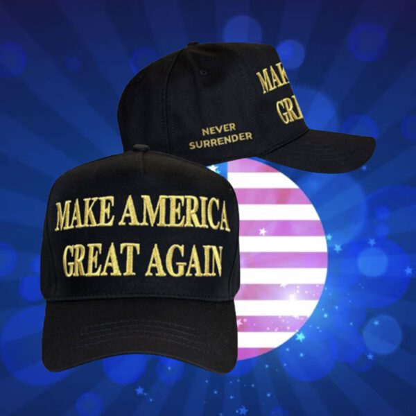 Trump Inauguration Gold Dark MAGA Hat