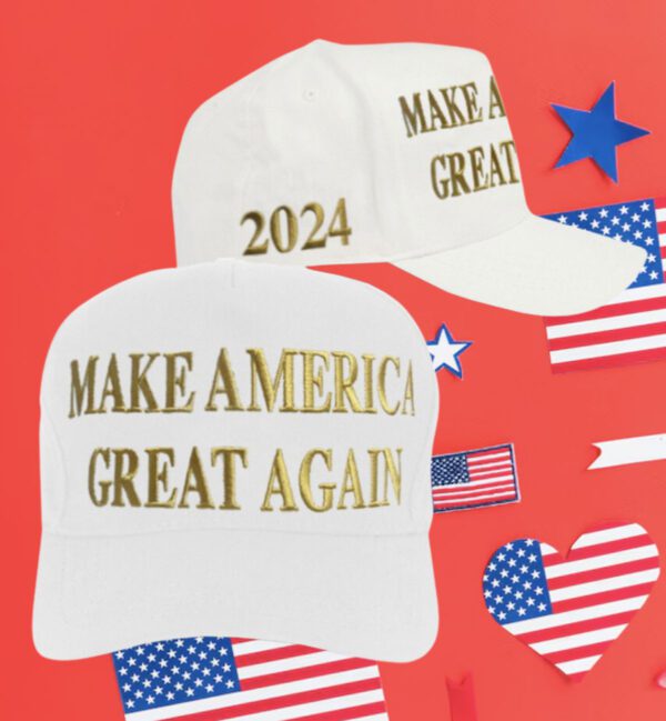 Trump Inauguration MAGA 2024 White Hat