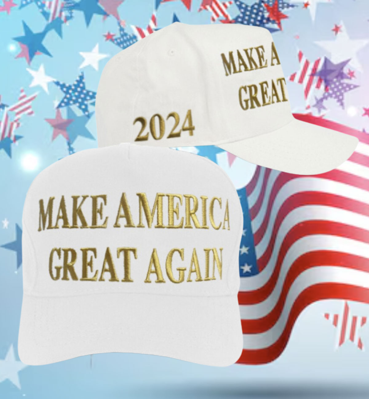 Trump Inauguration MAGA 2024 White Hat