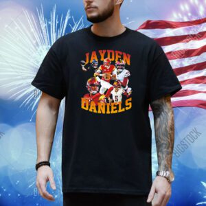 Washington Commanders Jayden Daniels NFL football 90s graphic Shirt