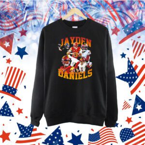 Washington Commanders Jayden Daniels NFL football 90s graphic Shirt