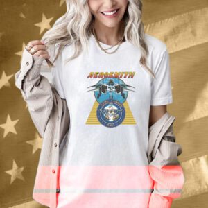 Aerosmith Aero Force One Plane Eagle T-Shirt