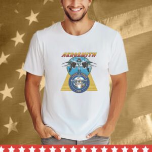 Aerosmith Aero Force One Plane Eagle T-Shirt