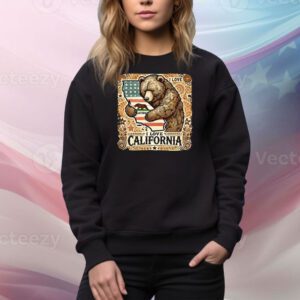 Bear I Love California Tee Shirt