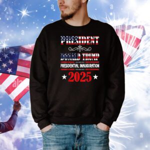 Donald Trump Inauguration Day 2025 47th USA President Gifts T-Shirt