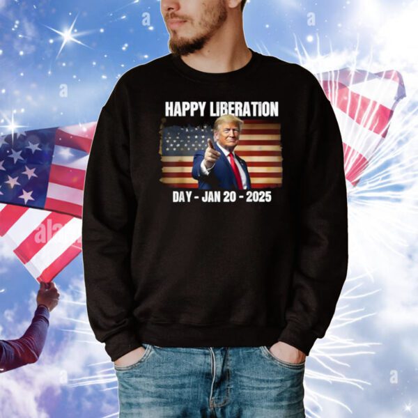 Happy Liberation Day Trump Inauguration T-Shirt