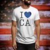 I Love Ca 2025 Tee Shirt