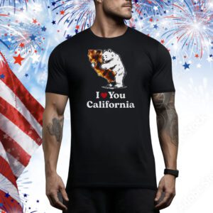 I Love You California Tee Shirt