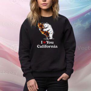 I Love You California Tee Shirt