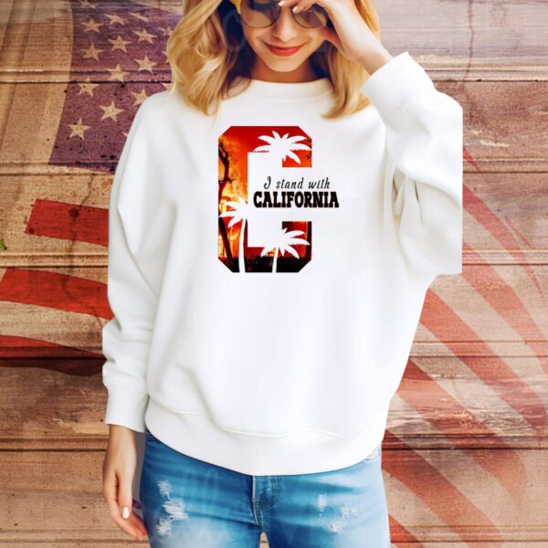 I Stand With California 2025 Tee Shirt