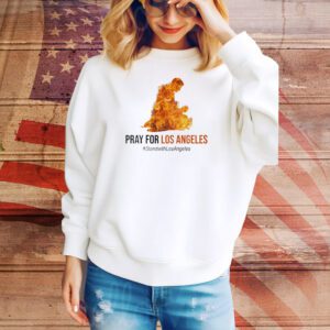 I Stand With Los Angeles Wildfire Tee Shirt