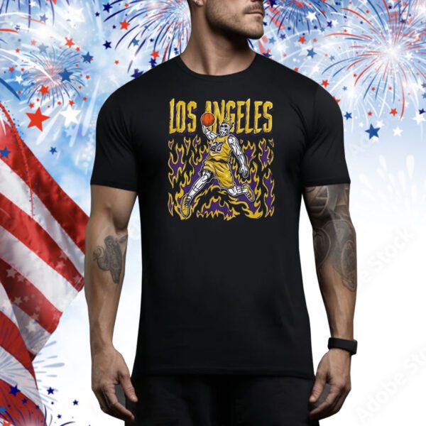 Los Angeles Basketball Tee Shirt