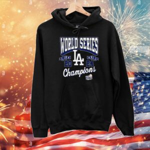 Los Angeles Dodgers 2024 World Series Champions Arch T-Shirt