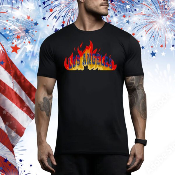 Los Angeles Fire Tee Shirt