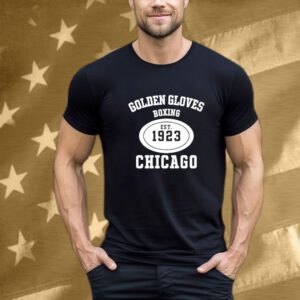 Nick Fuentes Golden Gloves Boxing Chicago Est 1923 T-Shirt