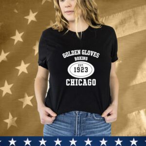 Nick Fuentes Golden Gloves Boxing Chicago Est 1923 T-Shirt