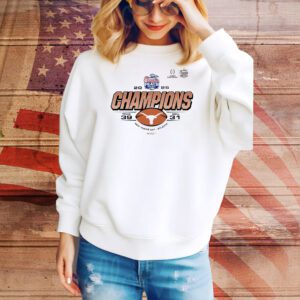 Official Texas Longhorns Vs ASU Arizona State Sun Devils 39-31 Score Playoff Quarterfinal 2025 Chick-Fil-A Peach Bowl Champs New Year’s Day NCAA Tee Shirt