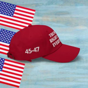 Official Trump Was Right About Everything Hat