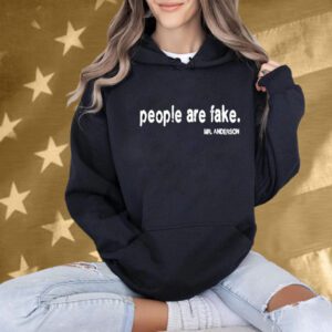 People Are Fake Mr Anderson T-Shirt