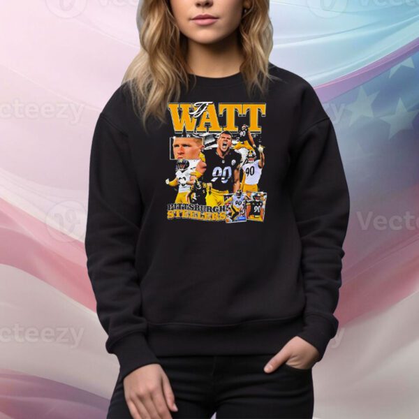 Pittsburgh Steelers TJ Watt 90 Tee Shirt