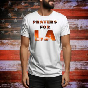 Prayers For LA Tee Shirt