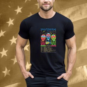 Skeleton Krewe Trio February And March 2025 Tour T-Shirt