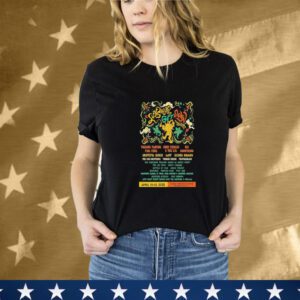 Sunshine Get Down Florida Sand Music Ranch In Brooksville, FL Apr 13-12 2025 Tour T- Shirt