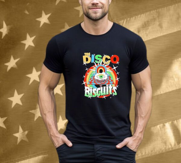 The Disco Biscuits NYE 2025 Eye Rainbow T-Shirt