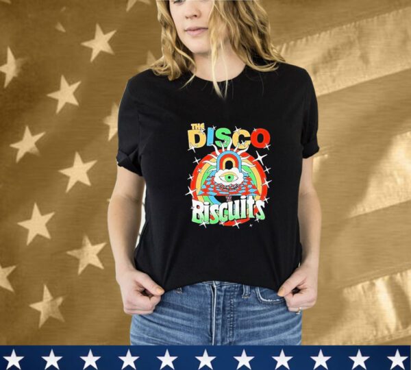 The Disco Biscuits NYE 2025 Eye Rainbow T-Shirt