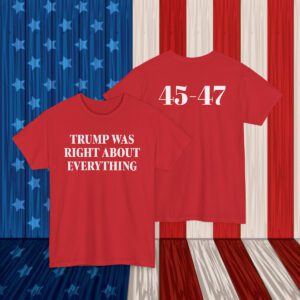 Trump Was Right About Everything Tank Top